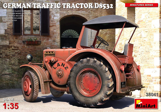 KIT DA MONTARE COMPATIBILE CON GERMAN TRAFFIC TRACTOR D8532 KIT 1:35 MINIART MIN38041