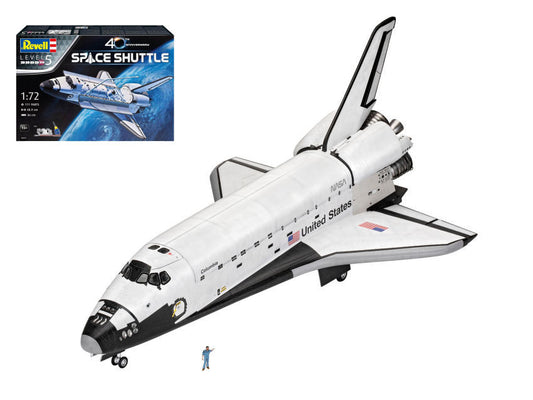 KIT DA MONTARE COMPATIBILE CON SPACE SHUTTLE GIFT SET 40th ANNIVERSARY KIT 1:72 REVELL RV05673