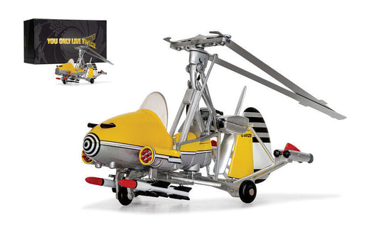 MODELLINO IN SCALA Corgi COMPATIBILE CON JAMES BOND GYROCOPTER LITTLE NELLE 1:36 MODEL SCALE CC04604 241217