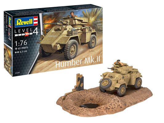 KIT DA MONTARE SCALA COMPATIBILE CON HUMBER MK.II KIT 1:76 REVELL RV03289