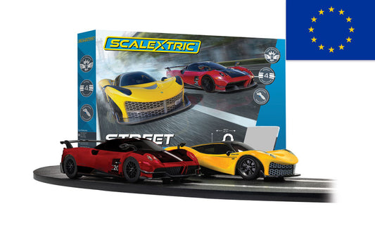 MODELLINO IN SCALA COMPATIBILE CON PISTA STREET CRUISER RACER SET 192x132 LUNGH.cm 484 1:32 SCALEXTRIC C1422P