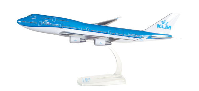 MODELLINO SCALA COMPATIBILE CON BOEING 747-400 KLM cm 27 HERPA HP611442 MODEL