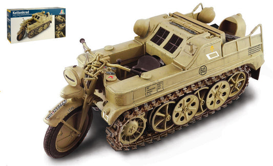 KIT DA MONTARE SCALA COMPATIBILE CON NSU HK 101 KETTENKRAD KIT 1:9 ITALERI IT7404