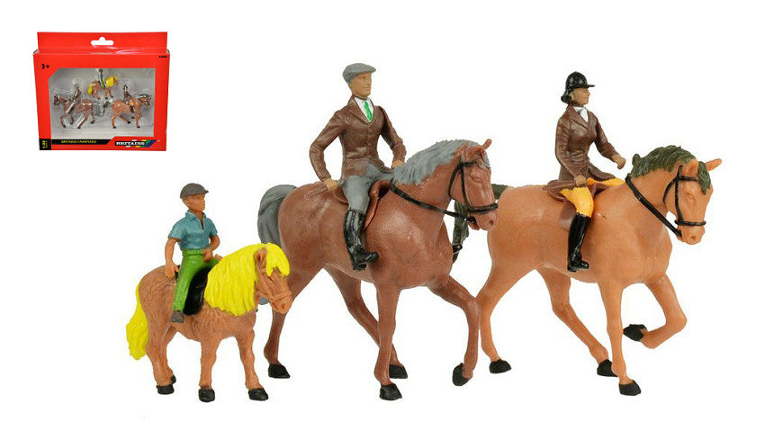 MODELLINO SCALA COMPATIBILE CON HORSES AND RIDERS 1:32 BRITAINS LC40956 MODEL