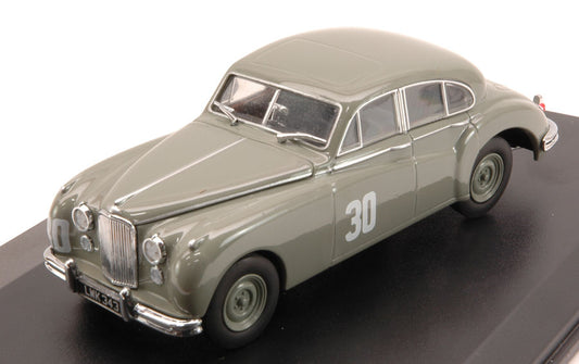 MODELLINO IN SCALA COMPATIBILE CON JAGUAR MKVII N.30 WINNER SILVERSTONE 1952 S.MOSS 1:43 OXFORD OXFJAGVII007