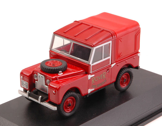 MODELLINO IN SCALA COMPATIBILE CON LAND ROVER SERIES 1 88 FIRE BRIGADE HARD TOP 1:43 OXFORD OXFLAN188010