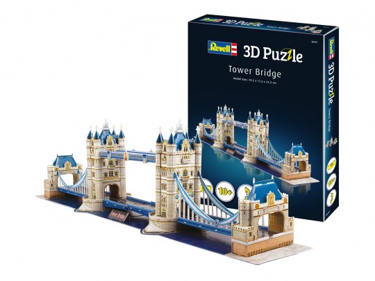 MODELLINO IN SCALA COMPATIBILE CON PUZZLE 3D TOWER BRIDGE mm 175x795 REVELL RV00207