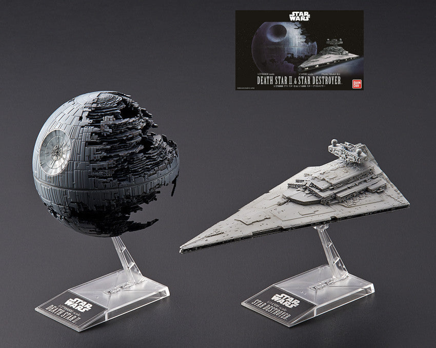 KIT DA MONTARE COMPATIBILE CON DEATH STAR II + IMPERIAL STAR DESTROYER KIT 1:2700000 REVELL RV01207