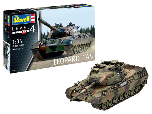 KIT DA MONTARE COMPATIBILE CON LEOPARD 1A5 KIT 1:35 REVELL RV03320