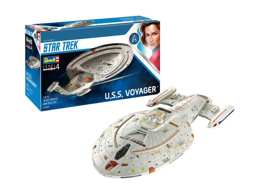 KIT DA MONTARE SCALA COMPATIBILE CON U.S.S. VOYAGER KIT 1:670 REVELL RV04992