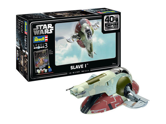 KIT DA MONTARE COMPATIBILE CON GIFT SET SLAVE I 40th ANNIVERSARY KIT 1:88 REVELL RV05678