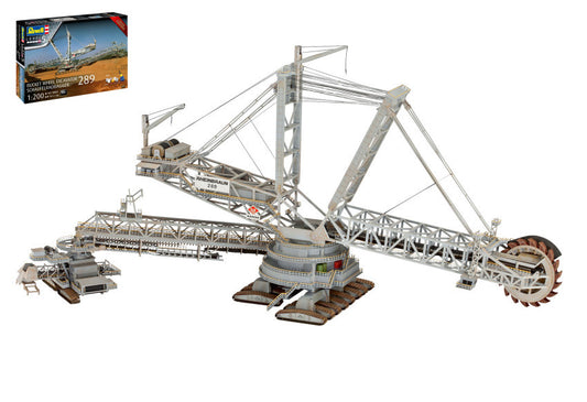 KIT DA MONTARE COMPATIBILE CON ESCAVATORE DA MINIERA A CIELO APERTO BUCKET WHEEL EXC.mm 1011x234 h 433 REVELL RV05685