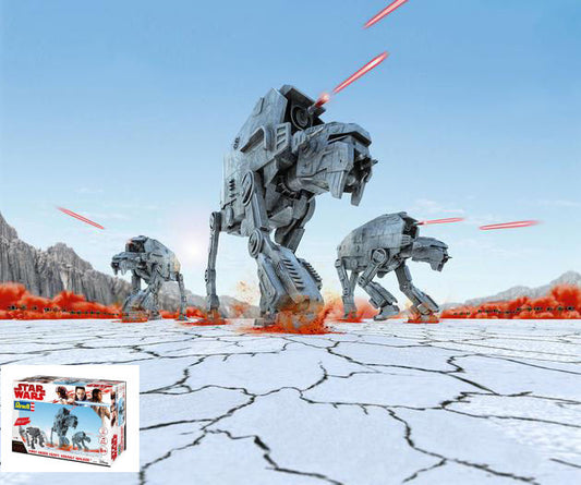 KIT DA MONTARE COMPATIBILE CON STAR WARS FIRST ORDER HEAVY ASSAULT WALKER KIT 1:164 REVELL RV06761