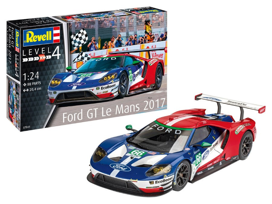 KIT DA MONTARE COMPATIBILE CON FORD GT LE MANS KIT 1:24 REVELL RV07041