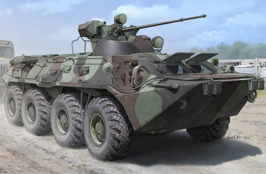 MODELLINO IN SCALA Trumpeter COMPATIBILE CON CARRO RUSSIAN BTR-80A APC KIT 1:35 MODEL SCALE TP1595 241217