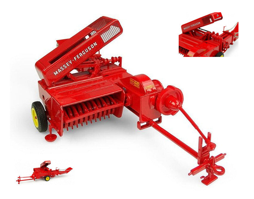 MODELLINO IN SCALA COMPATIBILE CON IMBALLATRICE MASSEY FERGUSON Nr.3 BALER 1:32 UNIVERSAL HOBBIES UH5239