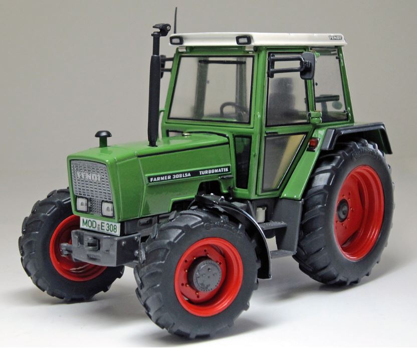 MODELLINO SCALA COMPATIBILE CON TRATTORE FENDT FARMER 308 LSA 1984-1988 1:32 WEISE-TOYS WEIS1047