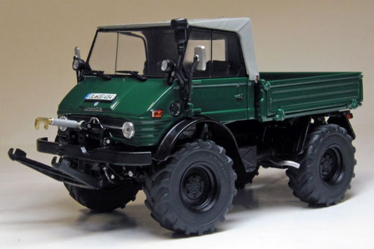 MODELLINO SCALA COMPATIBILE CON UNIMOG 406 (U84) 1971-1989 WITH SOFT TOP 1:32 WEISE-TOYS WEIS1048