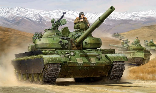 MODELLINO IN SCALA Trumpeter COMPATIBILE CON RUSSIAN T-62 BDD MOD.1984 KIT 1:35 MODEL SCALE TP1554 241217