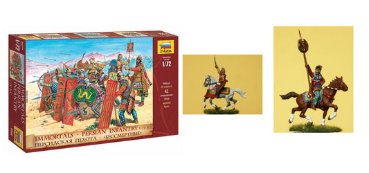 KIT DA MONTARE COMPATIBILE CON PERSIAN INFANTRY KIT 1:72 ZVEZDA Z8006