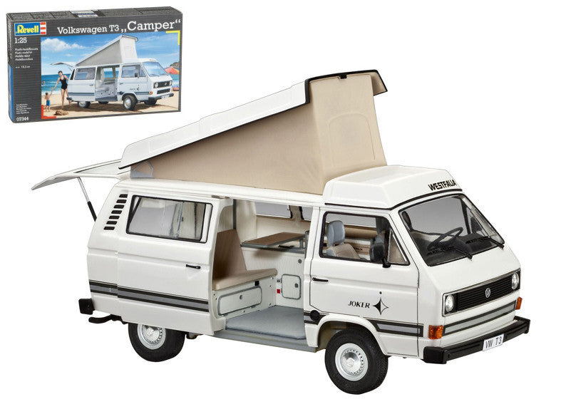 KIT DA MONTARE SCALA COMPATIBILE CON VW CAMPER WESTFALIA JOKER KIT 1:25 REVELL RV07344