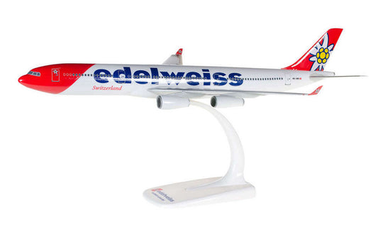 MODELLINO SCALA COMPATIBILE CON AIRBUS A340-300 EDELWEISS AIR 1:200 HERPA HP611336