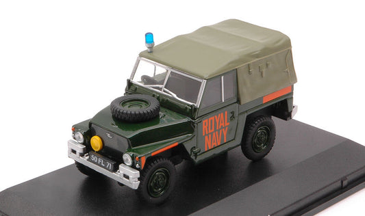 MODELLINO IN SCALA COMPATIBILE CON LAND ROVER LIGHTWEIGHT ROYAL NAVY 1:43 OXFORD OXF43LRL009