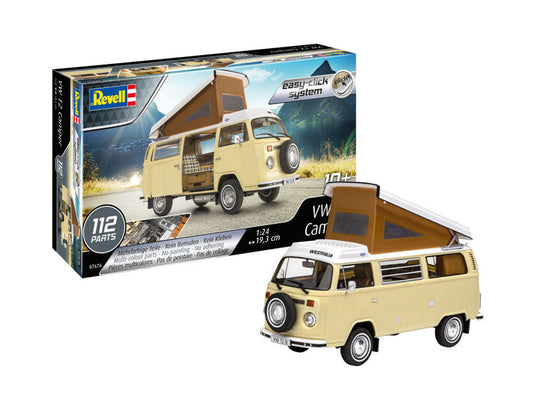 KIT DA MONTARE SCALA COMPATIBILE CON VW T2 CAMPER KIT 1:24 REVELL RV07676