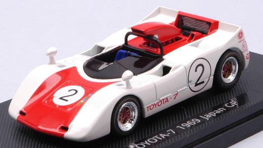 MODELLINO IN SCALA COMPATIBILE CON TOYOTA-7 1969 N.2 JAPAN GP 1:43 EBBRO EB43663