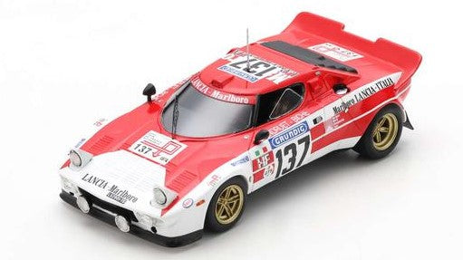 MODELLINO IN SCALA Spark Model COMPATIBILE CON LANCIA STRATOS N.137 3rd TOUR D.FRANCE AUT.1974 J-C.ANDRUET-"BICHE" 1:43 MODEL SCALE SF157 241217