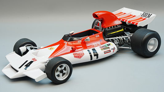 MODELLINO IN SCALA Tecnomodel COMPATIBILE CON BRM P 160B BRITISH GP 1972 J.OLIVER 1:18 MODEL SCALE TMD18285B 241217