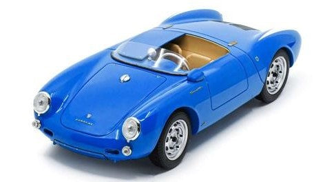 MODELLINO IN SCALA COMPATIBILE CON PORSCHE 550 A SPYDER 1954 BLUE 1:12 SCHUCO SH450047900