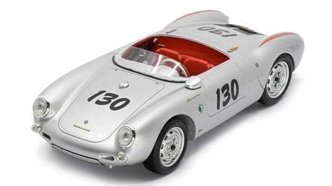 MODELLINO IN SCALA COMPATIBILE CON PORSCHE 550 SPYDER N.130 "LITTLE BASTARD" 1954 1:12 SCHUCO SH450047800