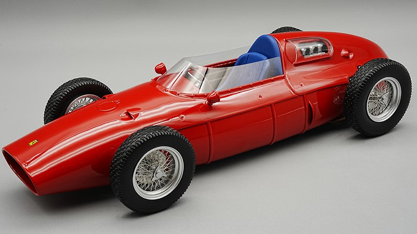 MODELLINO IN SCALA COMPATIBILE CON FERRARI 246P F1 TEST DRIVE MODENA 1960 P.HILL 1:18 TECNOMODEL TMD18198C