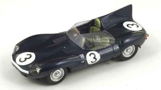 MODELLINO IN SCALA Spark Model COMPATIBILE CON JAGUAR D N.3 WINNER LM 1957 BUEB-FLOCKHART 1:43 REPRO MODEL SCALE 43LM57 241217