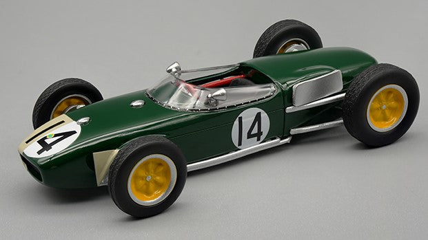 MODELLINO IN SCALA COMPATIBILE CON LOTUS 18 N.14 PORTUGAL GP 1960 J.CLARK 1:43 TECNOMODEL TMD4315E