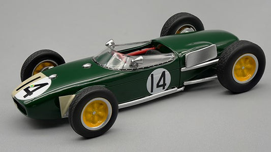 MODELLINO IN SCALA COMPATIBILE CON LOTUS 18 N.14 PORTUGAL GP 1960 J.CLARK 1:43 TECNOMODEL TMD4315E