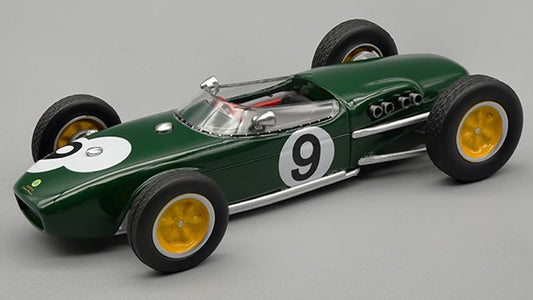 MODELLINO IN SCALA COMPATIBILE CON LOTUS 18 N.9 BRITISH GP 1960 J.SURTEES 1:43 TECNOMODEL TMD4315D