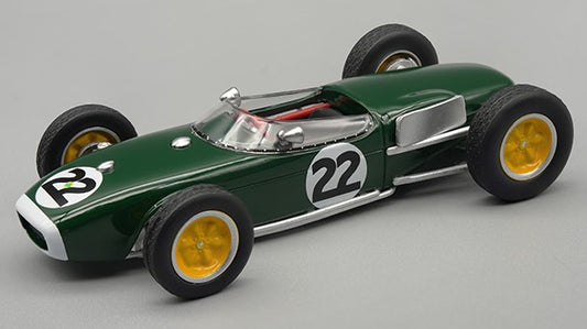 MODELLINO IN SCALA COMPATIBILE CON LOTUS 18 N.22 FRENCH GP 1960 R.FLOCKHART 1:43 TECNOMODEL TMD4315B