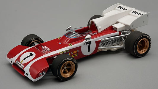 MODELLINO IN SCALA Tecnomodel COMPATIBILE CON FERRARI 312 B2 N.7 SOUTH AFRICA GP 1972 M.ANDRETTI 1:43 MODEL SCALE TMD4326B 241217