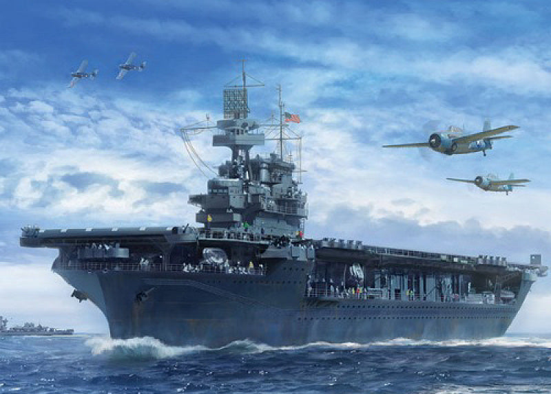 KIT DA MONTARE SCALA COMPATIBILE CON USS ENTERPRISE CV-6 THE BATTLE OF MIDWAY 80th ANNIVERSARY KIT 1:700 ACADEMY ACD14409