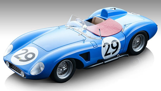 MODELLINO IN SCALA COMPATIBILE CON FERRARI 500 TRC LE MANS 1957 PICARD/GINTHER 1:18 TECNOMODEL TMD1851H