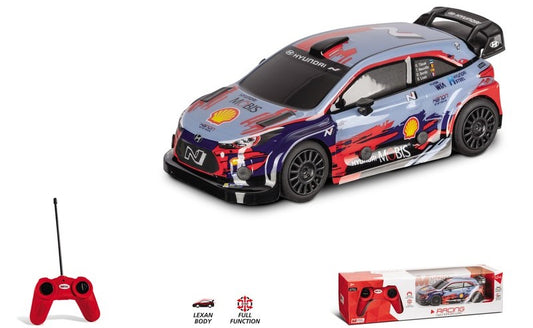 MODELLINO IN SCALA Mondo Motors COMPATIBILE CON HYUNDAI i20 WRC RADIOCOMANDO 1:24 MODEL SCALE MM63668 241220