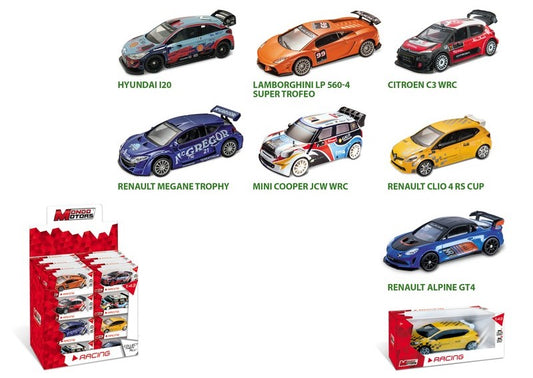 MODELLINO IN SCALA Mondo Motors COMPATIBILE CON AUTO SPORT 1:43 Pz.24 MODEL SCALE MM53166 241220