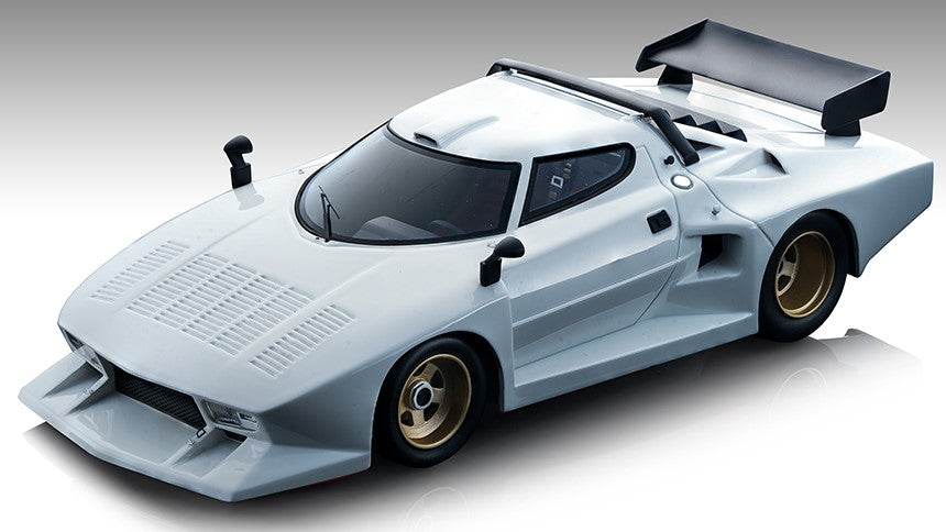 MODELLINO SCALA COMPATIBILE CON LANCIA STRATOS GR.5 PRESS VERSION 1976 WHITE 1:18 TECNOMODEL TMD18258E