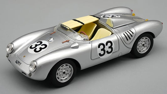 MODELLINO IN SCALA Tecnomodel COMPATIBILE CON PORSCHE 550A RS LE MANS 1957 H.HERRMANN/R.VAN FRANKENBERG 1:43 MODEL SCALE TMD4361C 241217