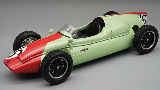 MODELLINO SCALA COMPATIBILE CON COOPER T51 MONACO GP 1960 C.BISTROW 1:18 TECNOMODEL TMD18298D