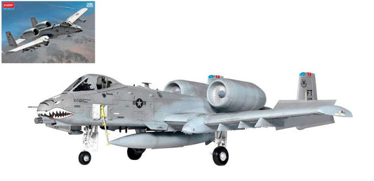 KIT DA MONTARE SCALA COMPATIBILE CON USAF A-10C "75th FS FLYING TIGERS" KIT 1:48 ACADEMY ACD12348