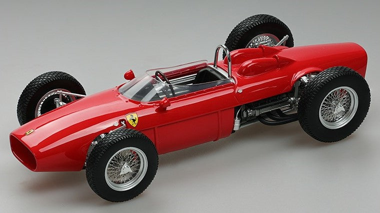 MODELLINO IN SCALA Tecnomodel COMPATIBILE CON FERRARI F1-156 1962 PRESS VERSION 1:18 MODEL SCALE TMD18308D 241217