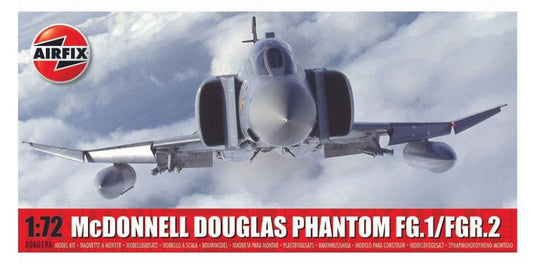 KIT DA MONTARE COMPATIBILE CON MCDONNELL DOUGLAS PHANTOM FG 1 FGR 2 KIT 1:72 AIRFIX A06019A